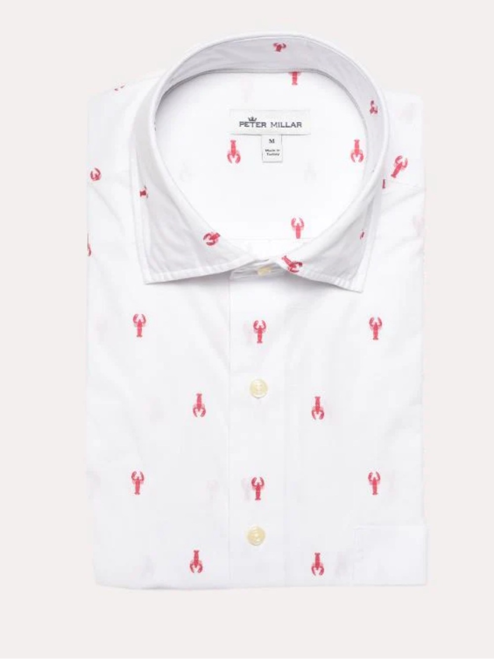Peter Miller Men's Main Squeeze Short Sleeve Sport Shirt size large